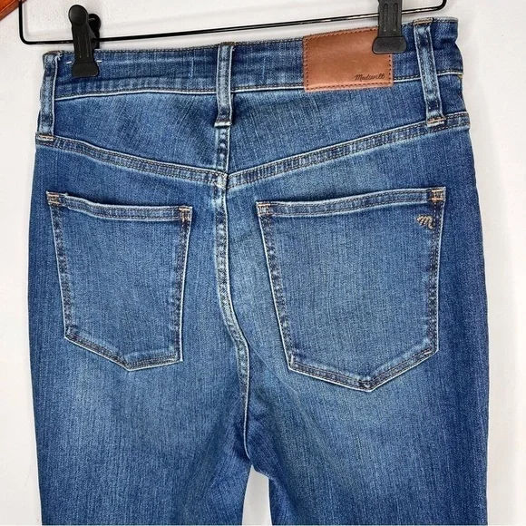 Madewell Curvy High Rise Skinny Crop Jeans 25 - Picture 6 of 6